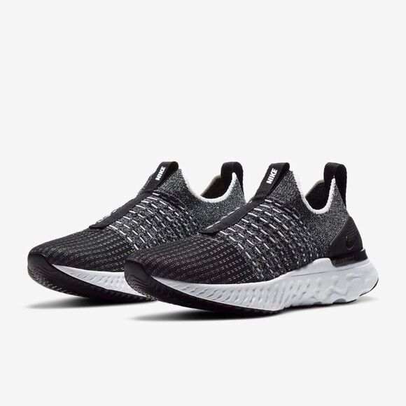 Women’s Nike REACT Phantom Black And White OREO color 9.5 US 41 EUR CJ0280-002 - Picture 1 of 9
